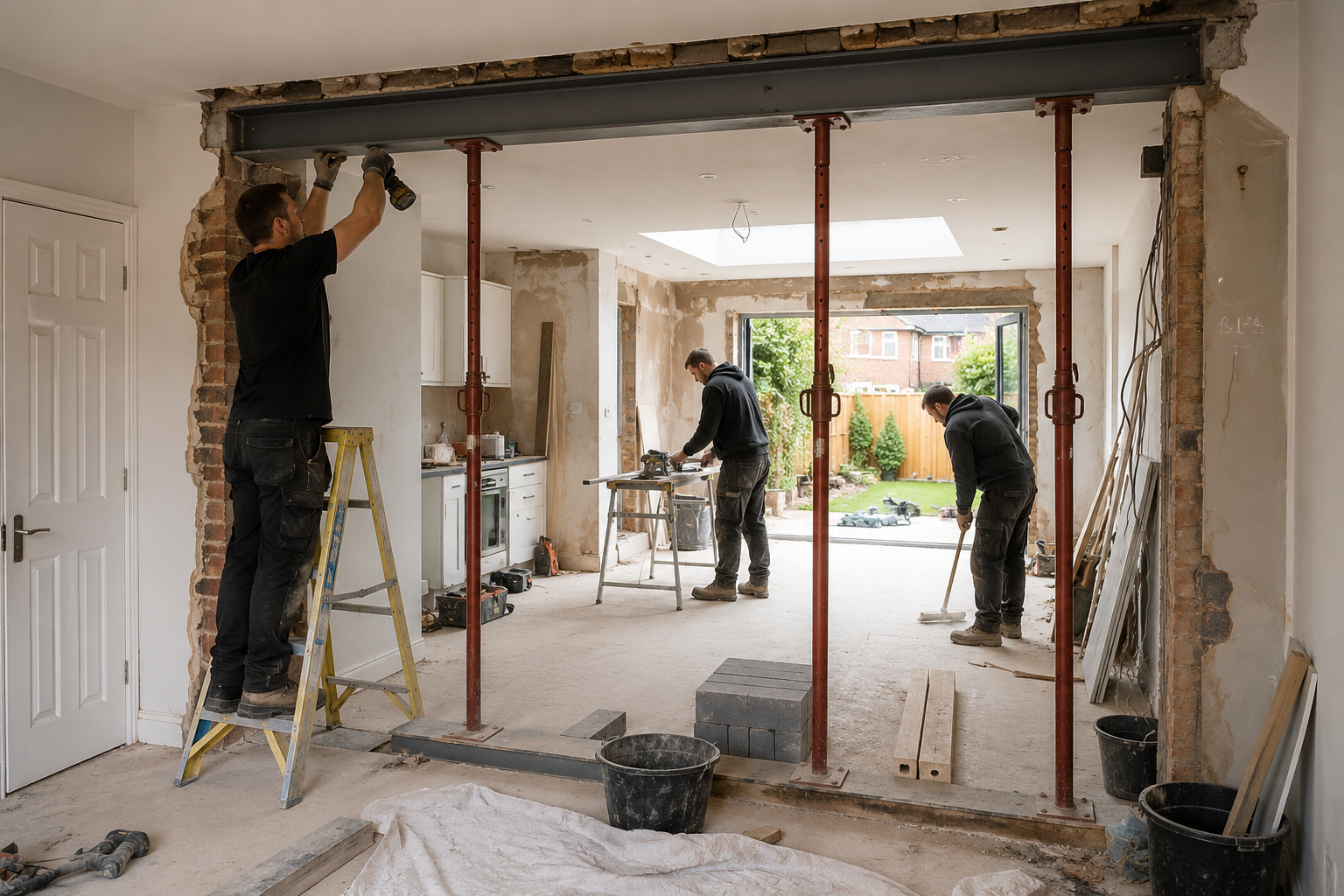 Structural changes Construction