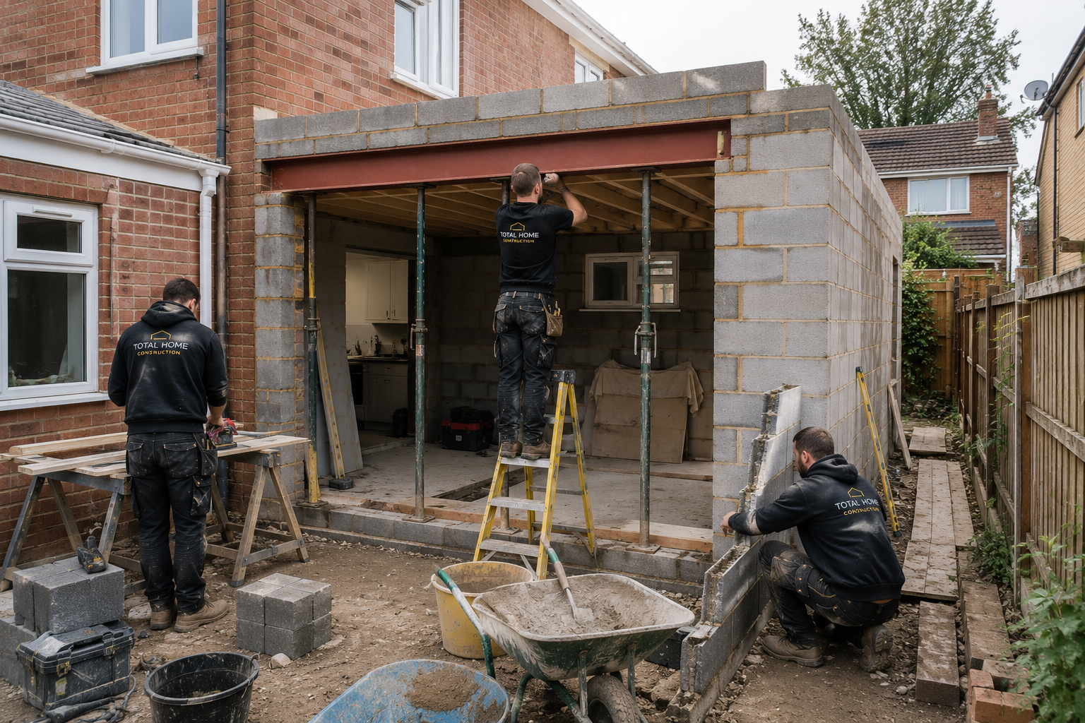 Structural changes Construction
