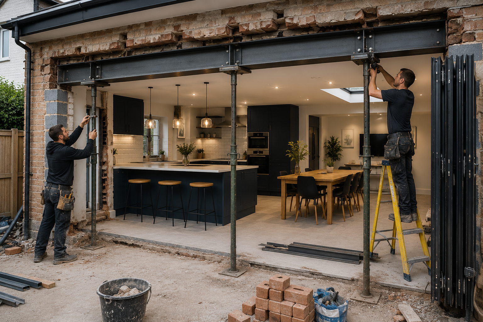 Structural changes Construction